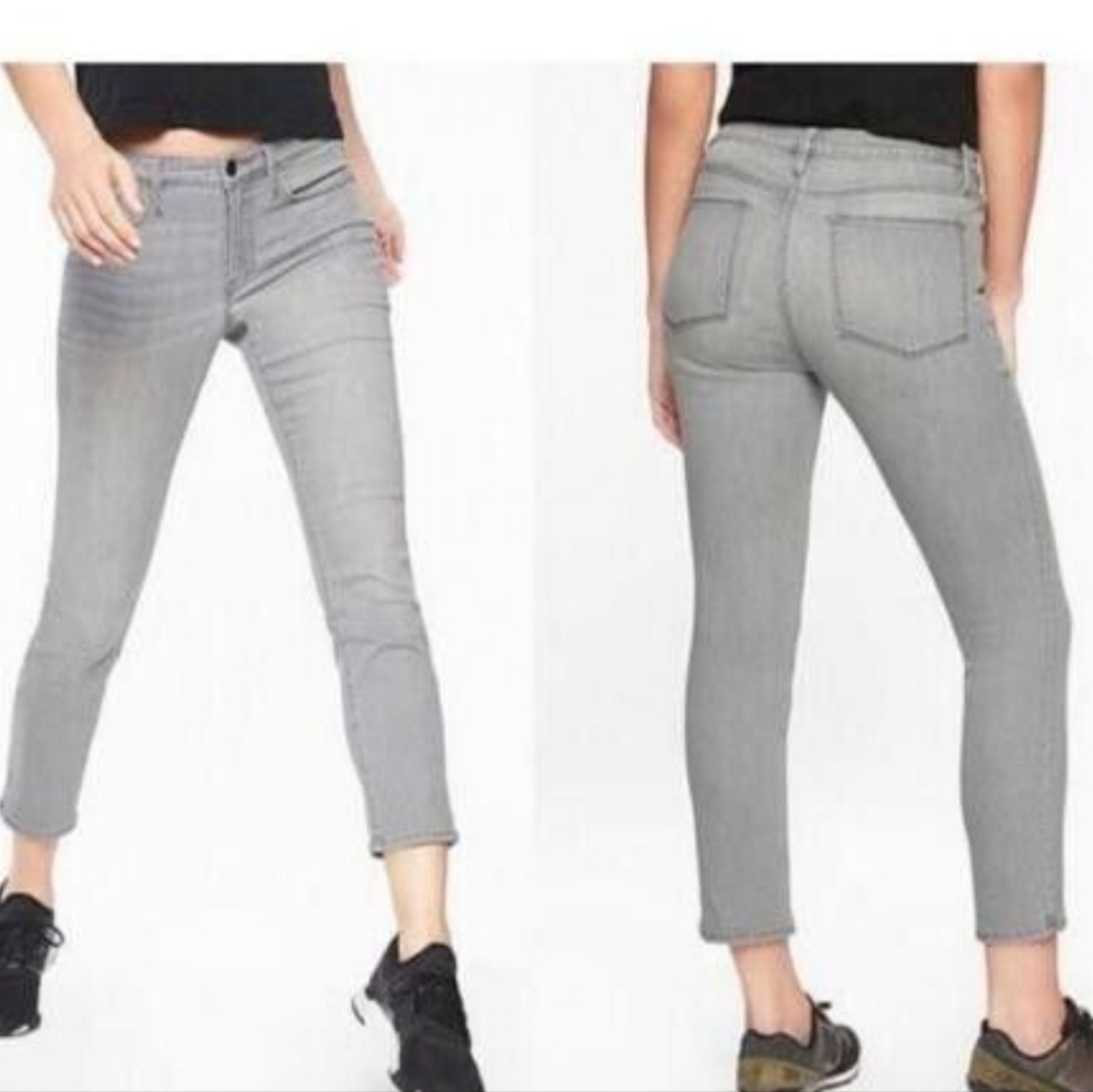 Women's Athleta Grey Jeans Size 6
